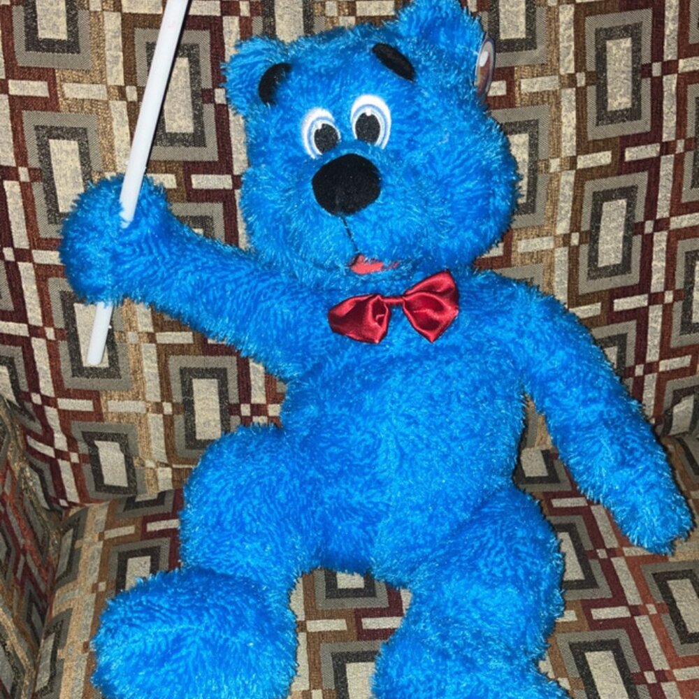 Nanco Blue Teddy Bear soft